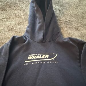 Hanes Navy Boston Whaler Hoodie